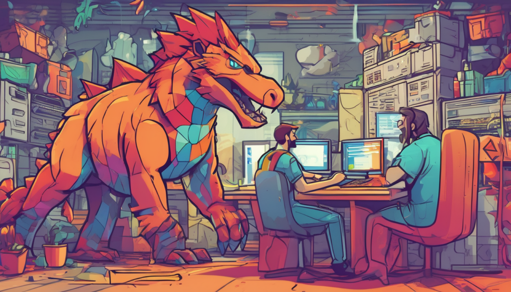 ARK Server Troubleshooting Fixes - Server room with network monitoring displaying stability metrics and performance optimization dashboard