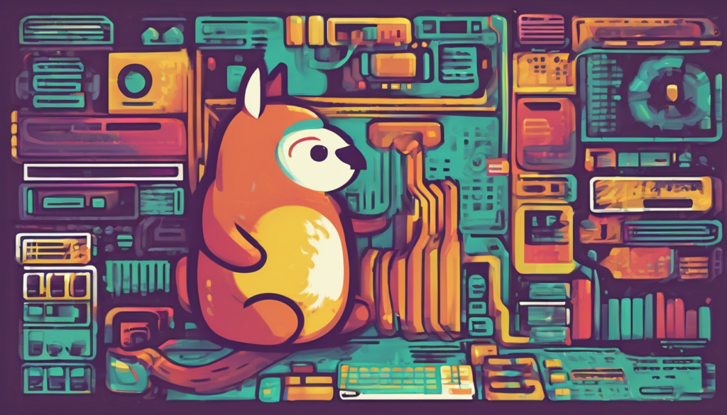 Deploying Ollama on Linux Dedicated Servers - RTX 4090 GPU server running Llama 3.1 with performance metrics dashboard (98 characters)