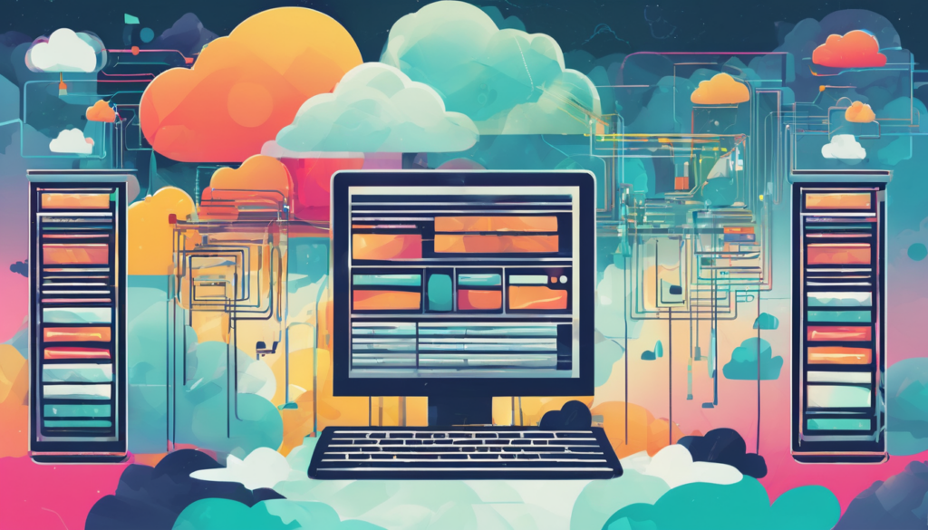 Multi-Cloud Database Architecture and Migration - Comprehensive diagram of data flow across AWS Azure GCP with replication arrows (112 chars)