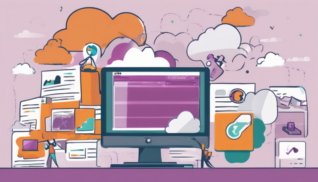 Odoo Cloud Migration Step-by-Step - infographic of 9-step process from backup to go-live with cloud icons and checklists (112 chars)