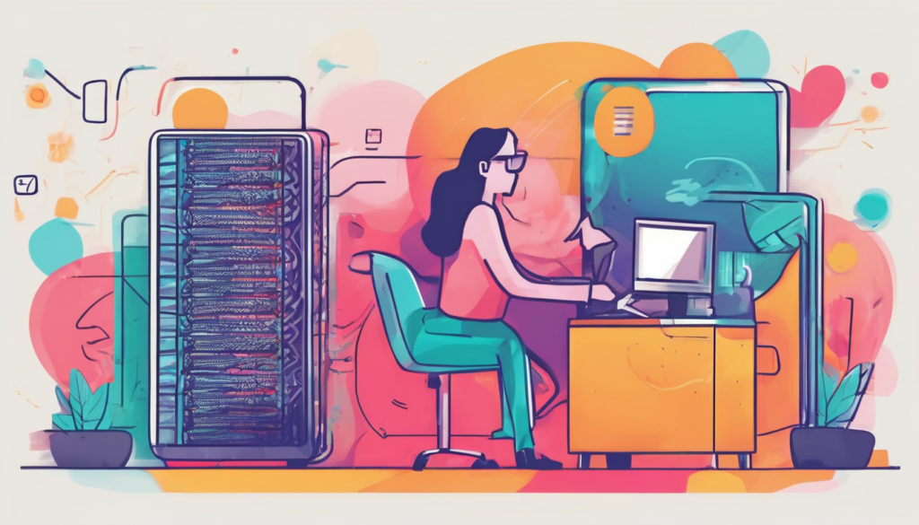 Step-by-Step Guide to Setting Up a VPS - Professional dashboard interface displaying server deployment, OS selection, and resource allocation options (112 characters)
