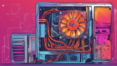 Thermal Management in DIY Server Builds - comprehensive diagram of airflow optimization in rackmount server (98 chars)