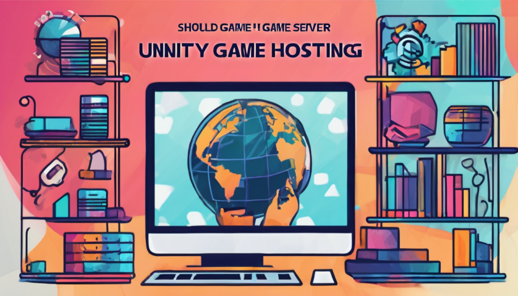 Should I use Unity Game Server Hosting service? - Developer dashboard with server fleet metrics and scaling options (98 characters)