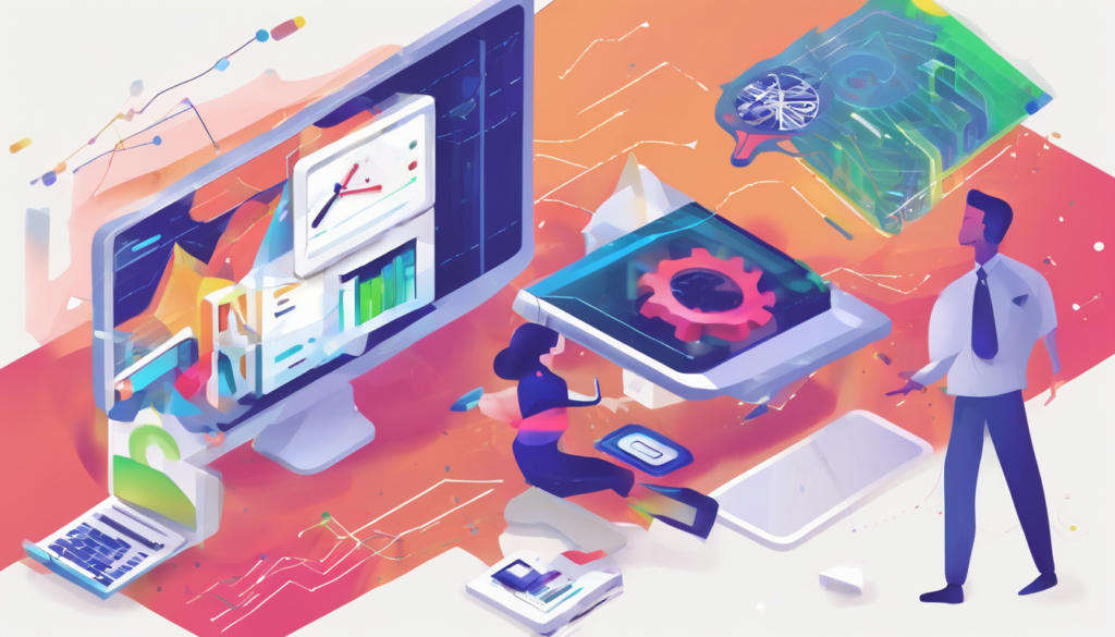 Benchmark Unmanaged VPS Speed and Performance 2026 - Developer testing server infrastructure with performance monitoring dashboard