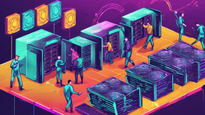 Best GPU Dedicated Servers for Crypto Mining 2026 - RTX 5090 and 4090 multi-GPU server rack with profitability dashboard (98 chars)