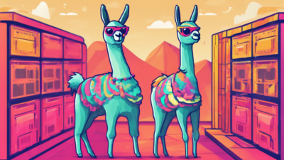 Best GPU Servers for Hosting Llama Models with Ollama - RTX 4090 and A100 racks running Llama 3.1 inference with Ollama dashboard (98 chars)