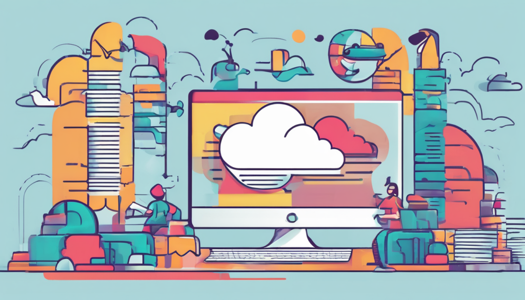 ERPNext Docker Setup for Cloud Scaling - Multi-container architecture diagram showing Nginx frontend, ERPNext backend, MariaDB, and Redis components