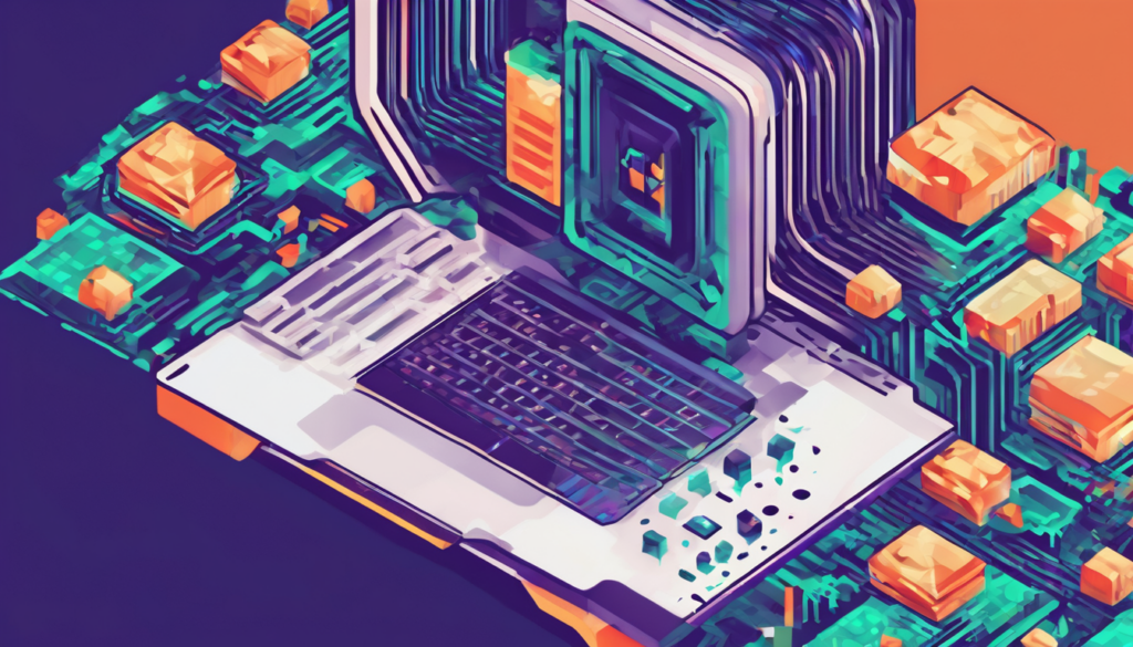 GPU Memory Allocation for AI Workloads - H100 VRAM utilization dashboard during LLaMA training (98 chars)