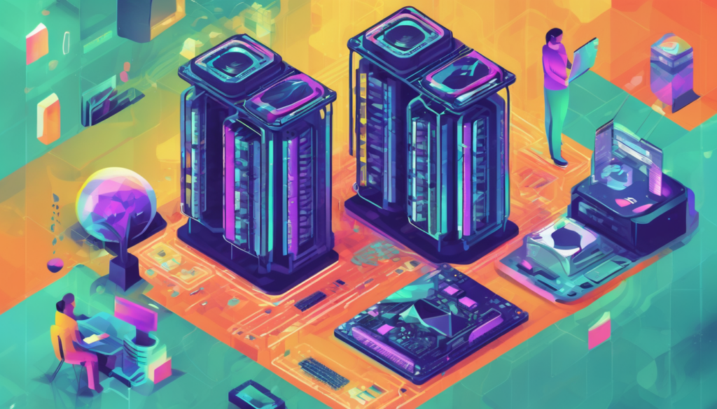 GPU Server Selection for AI-Powered Websites - High-performance NVIDIA H100 cluster optimizing inference for real-time web AI features (112 characters)