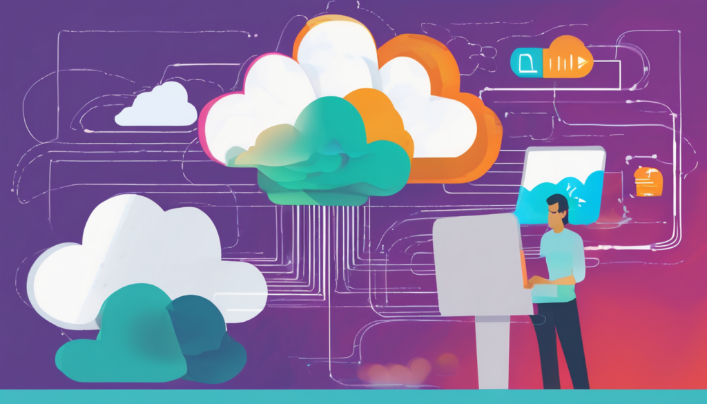 Hybrid cloud strategies for LLM inference workloads - Diagram showing on-prem H100 GPUs bursting to CoreWeave cloud for scalable AI inference