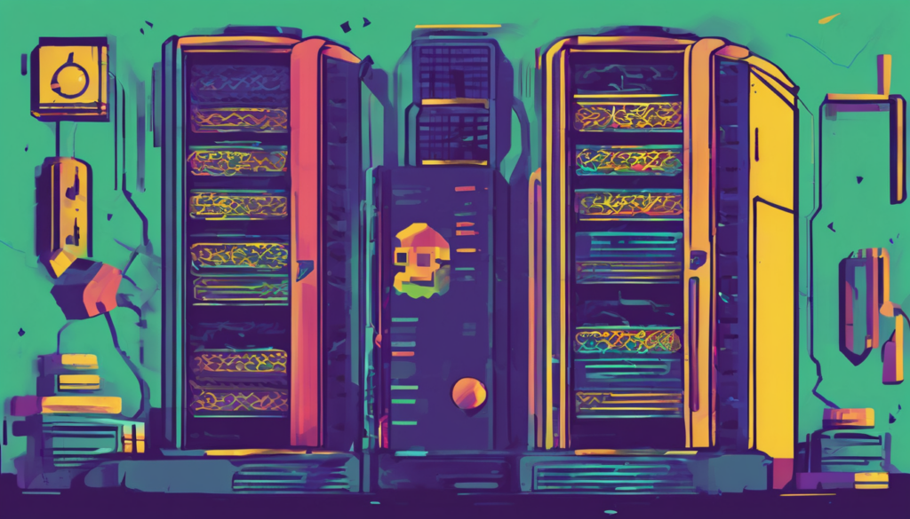 How do I create a dedicated server for my game? - Complete hardware assembly and setup illustration (112 chars)