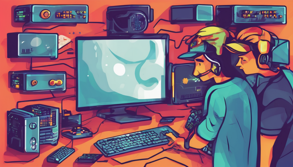 Low Latency Game Server VPS Guide - dashboard showing real-time ping metrics and player graphs (98 chars)