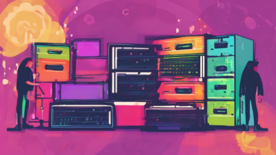 Naming Conventions for Joplin Self-Hosted Servers - illustrated guide showing DNS structure, Docker container names, and domain hierarchy for Joplin deployment infrastructure