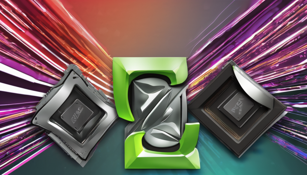 NVIDIA A100 vs AMD MI300X Benchmarks - side-by-side spec chart with TFLOPS VRAM bandwidth bars