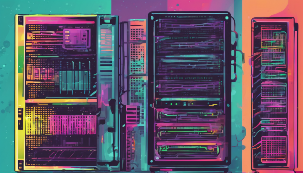 Power Consumption Control for High-Density Servers - Optimized GPU rack in Dubai data center with liquid cooling and power monitoring display (98 chars)