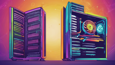 RTX 4090 vs H100 GPU Server Performance - Benchmark chart comparing TFLOPS, memory, and training times in dedicated AI servers (98 chars)
