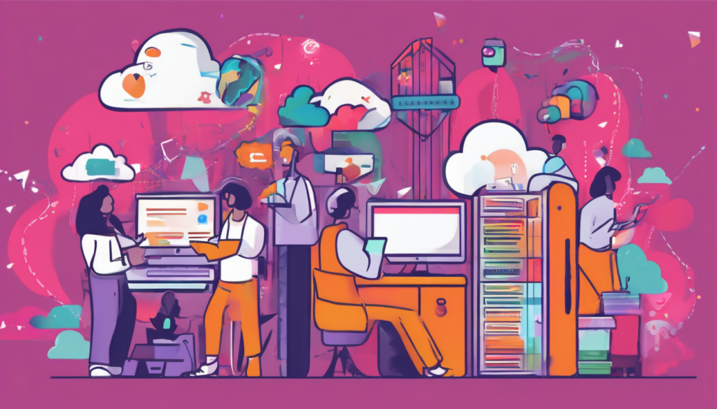Scale Odoo Community on Cloud Servers - expert diagram showing 9-step scaling architecture with load balancers, workers, and PostgreSQL optimization (112 characters)