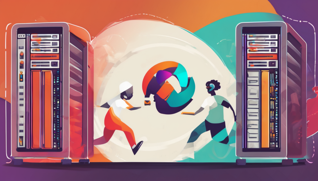 Ubuntu vs CentOS for Database Hosting - Side-by-side comparison of Linux distributions for MySQL server deployment performance and stability