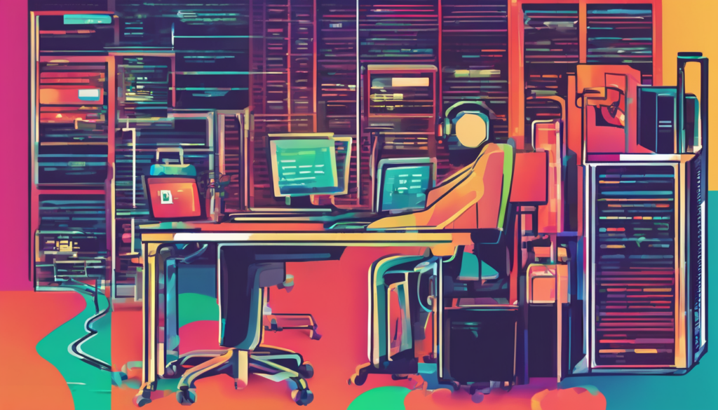 vLLM Setup for High-Throughput ChatGPT Alternative - GPU server architecture diagram showing tensor parallelism, paged attention, and request batching for high-performance LLM inference