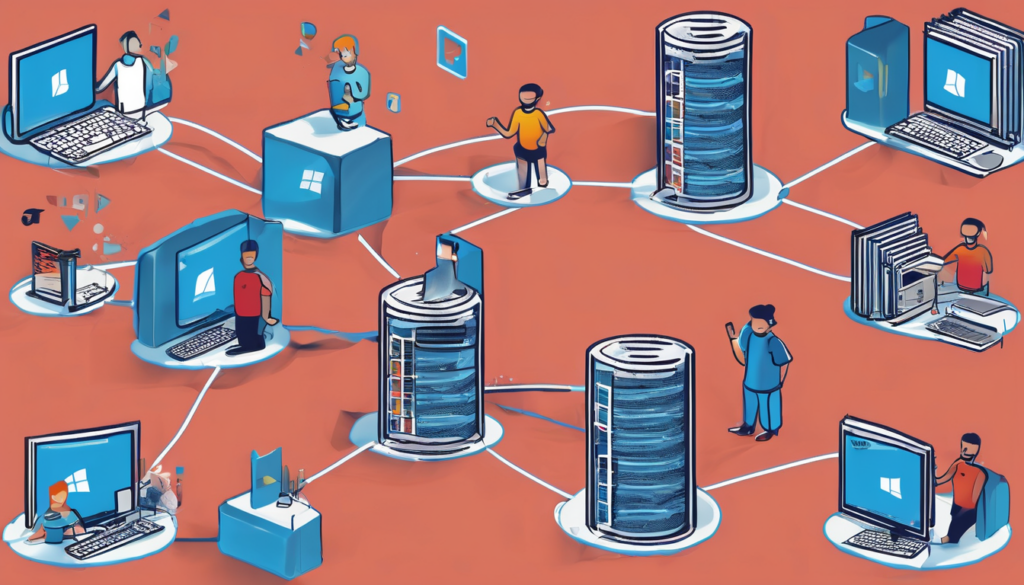 Windows Server 2025 for Nextcloud Setup Guide - Docker containerization architecture diagram showing Nextcloud AIO deployment