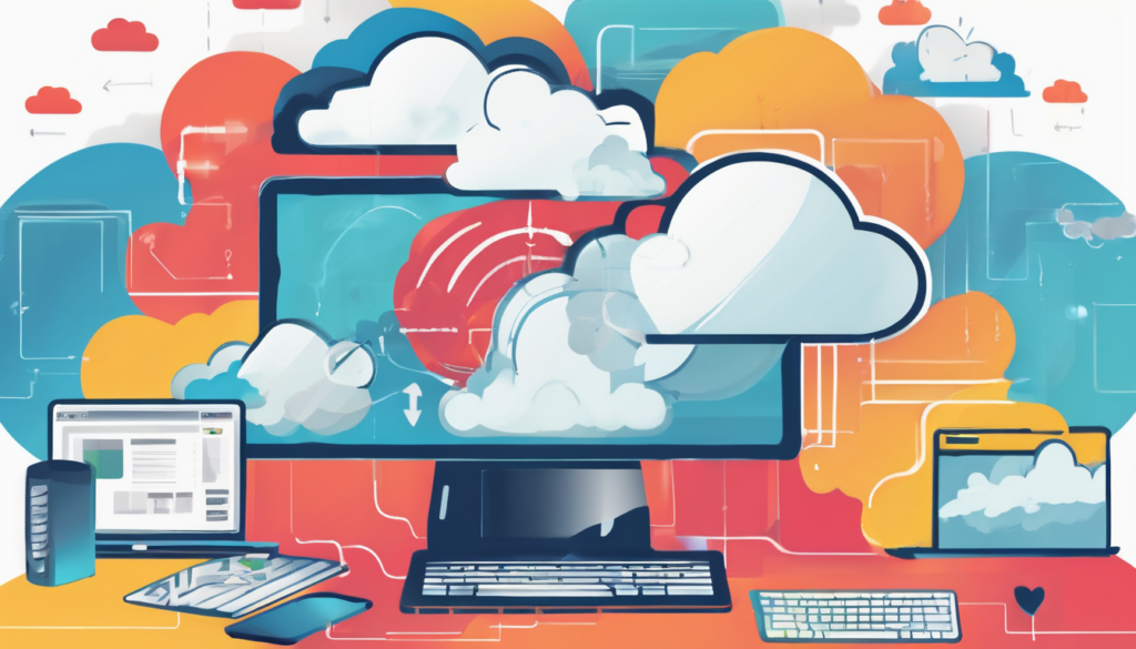 Cloud backup methodologies for VPS environments - diagram showing SSH-based backup architecture with cloud instances connecting to backup server and repository storage
