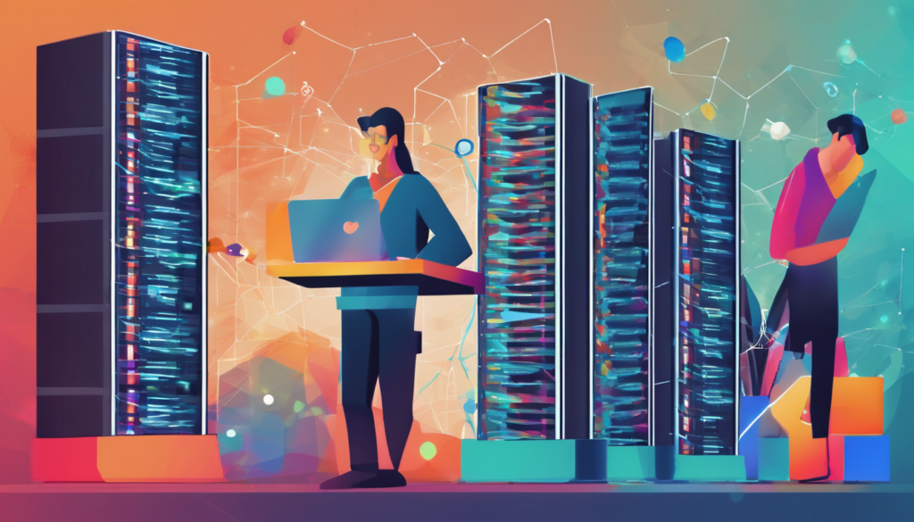 Fix Dedicated Server Network Issues Fast - technician checking server cables and running ethtool for link status (78 chars)