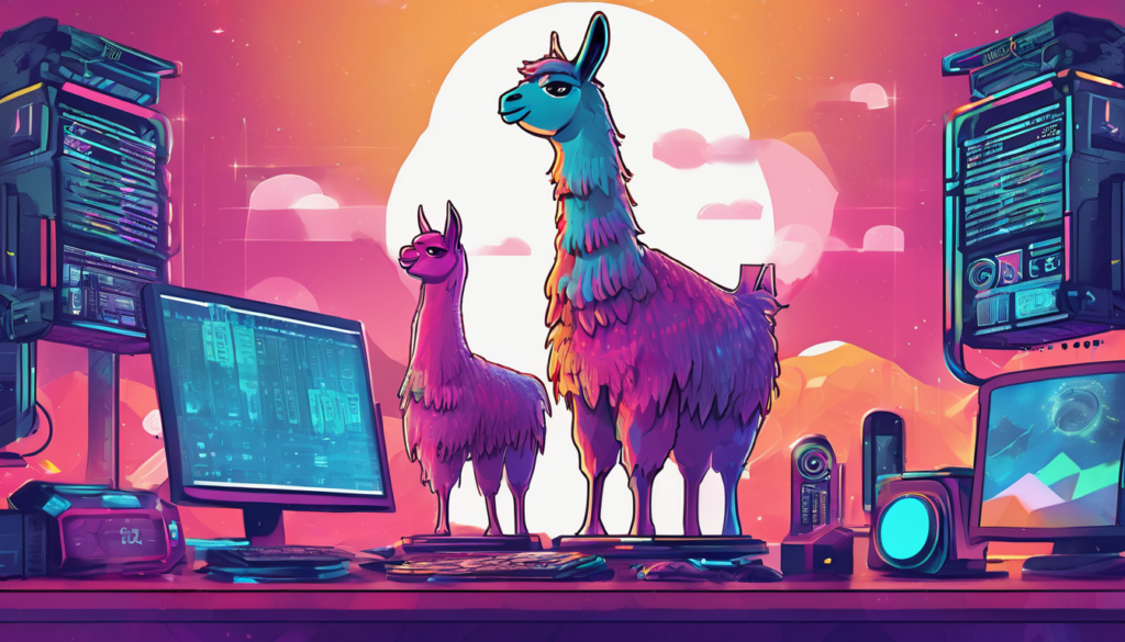 Scale Llama 3 Triton Multi-GPU Setup - H100 GPUs in Dubai data center rack with Triton config (98 chars)