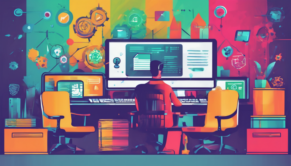 Security Best Practices for Multi-Site VPS - Step-by-step dashboard securing multiple websites with firewall and isolation tools (112 chars)