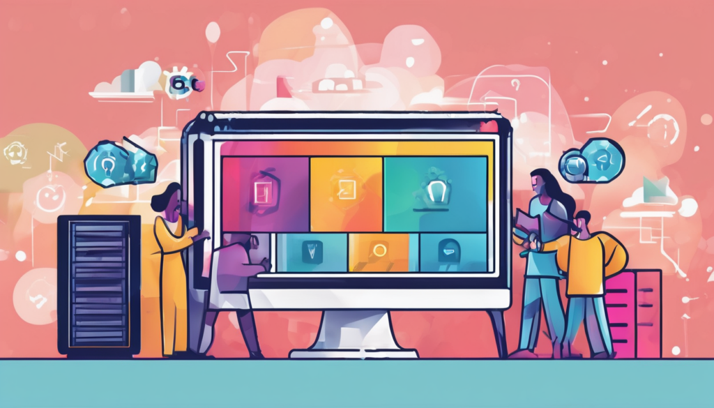 VPS Scaling Strategies Without Vendor Lock - multi-provider architecture diagram showing Docker containers scaling across US VPS for AI and gaming (112 chars)